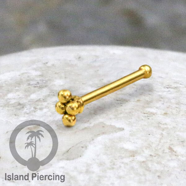 Nose Pin Piercing Jewelry Perhiasan Hidung banyak model istimewa warna gold