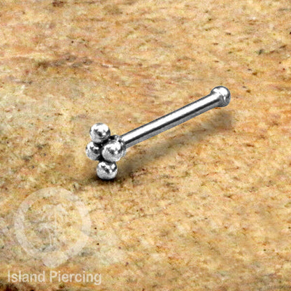 Nose Pin Piercing Jewelry Perhiasan Hidung banyak model istimewa warna silver
