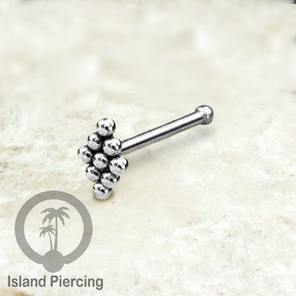 Nose Pin Piercing Jewelry Perhiasan Hidung banyak model istimewa warna silver