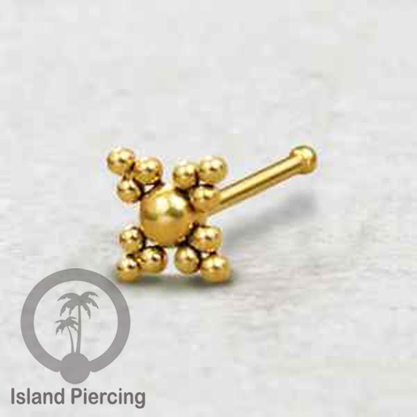 Nose Pin Piercing Jewelry Perhiasan Hidung banyak model istimewa warna gold