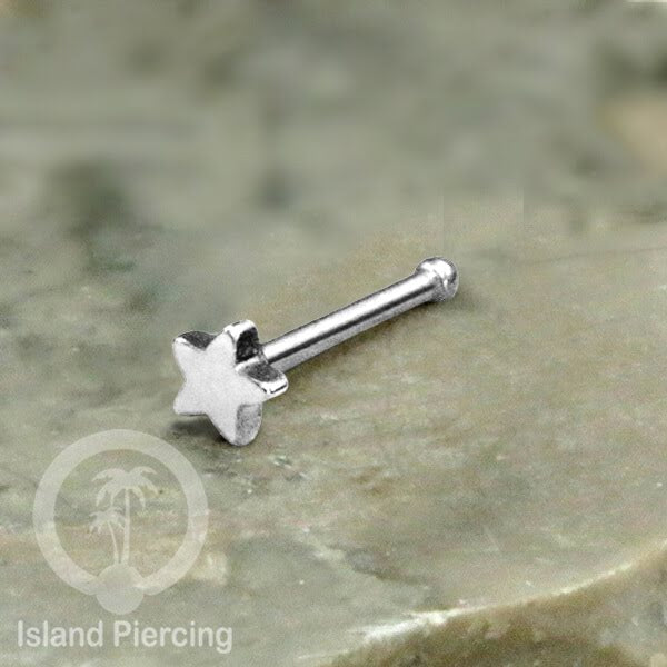 Nose Pin Piercing Jewelry Perhiasan Hidung banyak model istimewa warna silver