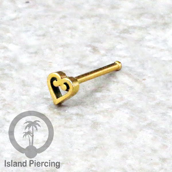 Nose Pin Piercing Jewelry Perhiasan Hidung banyak model istimewa warna gold