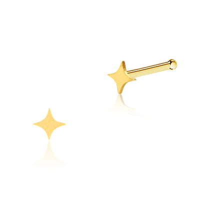 Nose Pin Piercing Jewelry Perhiasan Hidung warna gold byk pilihan motif menarik