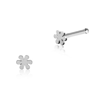 Nose Pin Piercing Jewelry Perhiasan Hidung warna silver byk pilihan motif menarik