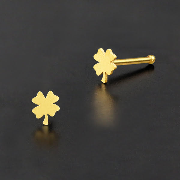 Nose Pin Piercing Jewelry Perhiasan Hidung warna gold byk pilihan motif menarik