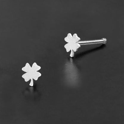 Nose Pin Piercing Jewelry Perhiasan Hidung warna silver byk pilihan motif menarik