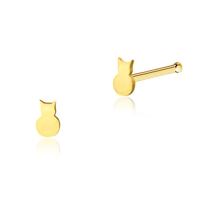 Nose Pin Piercing Jewelry Perhiasan Hidung warna gold byk pilihan motif menarik