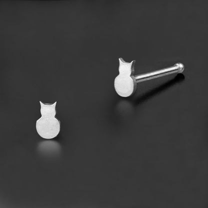 Nose Pin Piercing Jewelry Perhiasan Hidung warna silver byk pilihan motif menarik