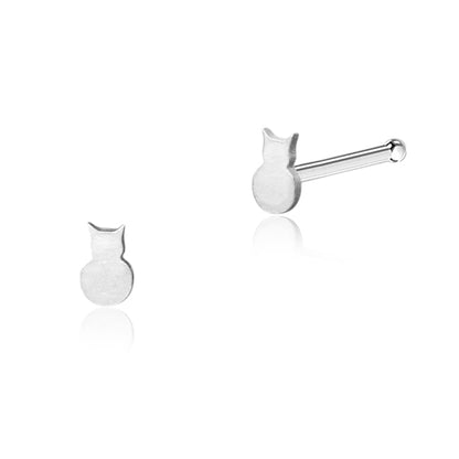 Nose Pin Piercing Jewelry Perhiasan Hidung warna silver byk pilihan motif menarik