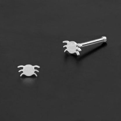 Nose Pin Piercing Jewelry Perhiasan Hidung warna silver byk pilihan motif menarik