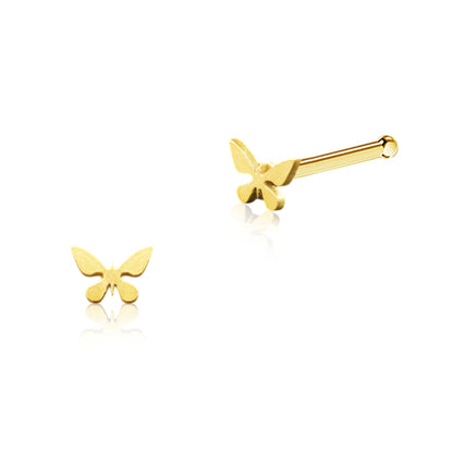 Nose Pin Piercing Jewelry Perhiasan Hidung warna gold byk pilihan desain popular