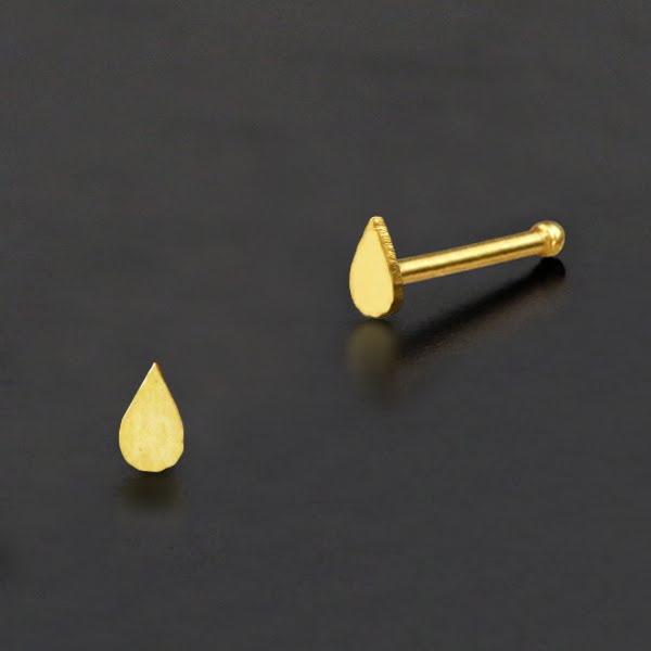 Nose Pin Piercing Jewelry Perhiasan Hidung warna gold byk pilihan desain popular