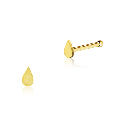 Nose Pin Piercing Jewelry Perhiasan Hidung warna gold byk pilihan desain popular