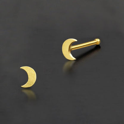 Nose Pin Piercing Jewelry Perhiasan Hidung warna gold byk pilihan desain popular