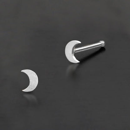 Nose Pin Piercing Jewelry Perhiasan Hidung warna silver banyak pilihan desain popular