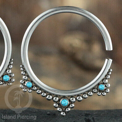 Body Piercing Stainless  Anting Tindik Lingkaran Ukuran Sedang, 3mm