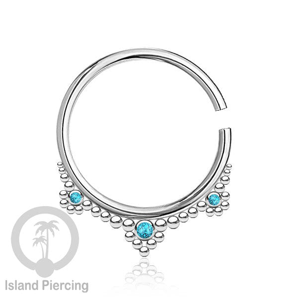 Body Piercing Stainless  Anting Tindik Lingkaran Ukuran Sedang, 3mm