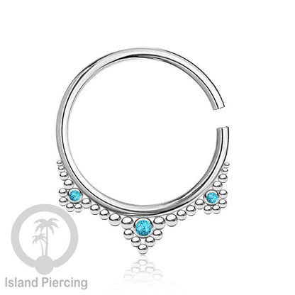Body Piercing Stainless  Anting Tindik Lingkaran Ukuran Sedang, 3mm