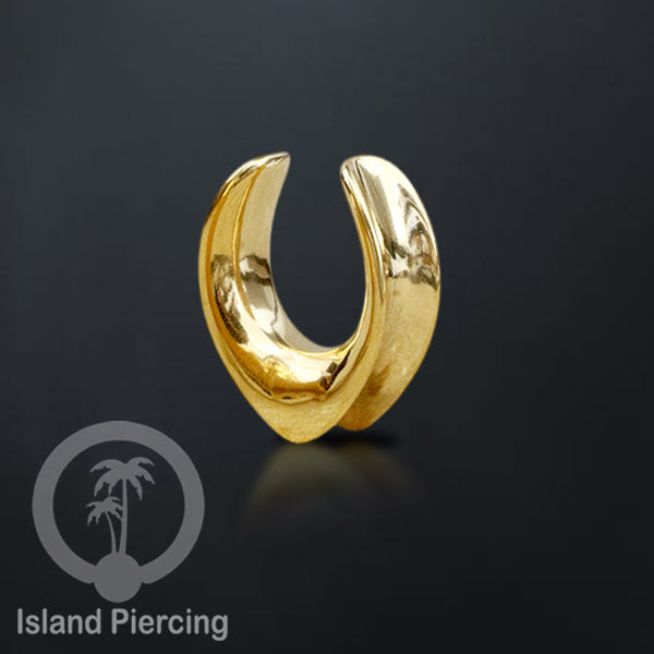 Anting Steel Ear-tunnel Body Jewelry Plug Stainless saddle style