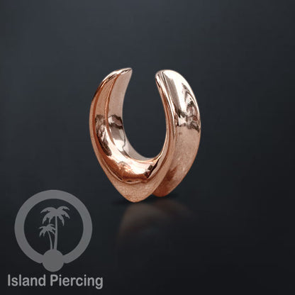 Anting Steel Ear-tunnel Body Jewelry Plug Stainless saddle style