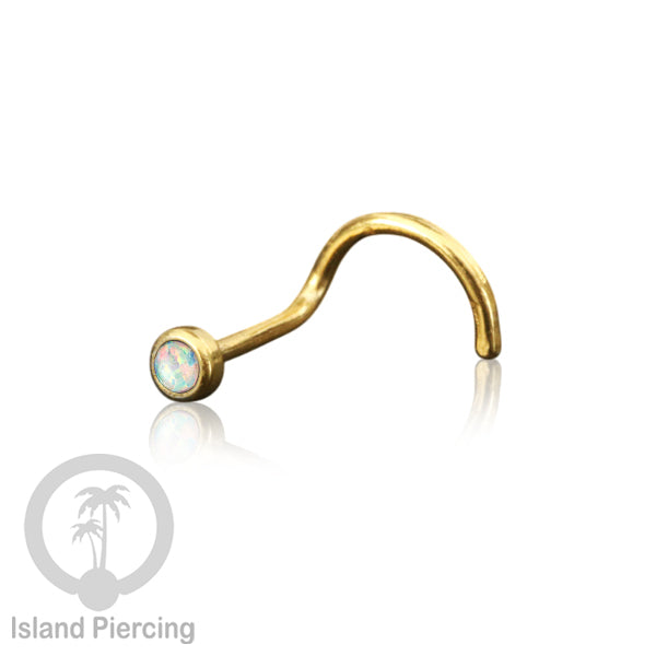Nose screw Piercing Jewelry Perhiasan Stainless Hidung dengan banyak variasi batu