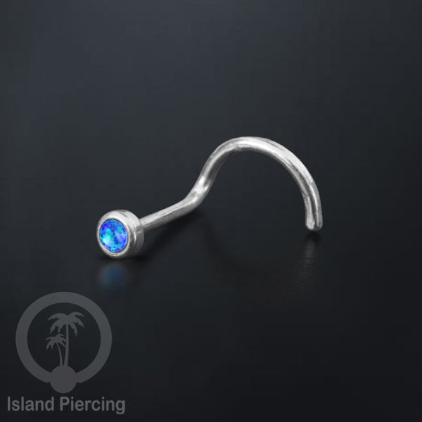 Nose screw Piercing Jewelry Perhiasan Stainless Hidung dengan banyak variasi batu