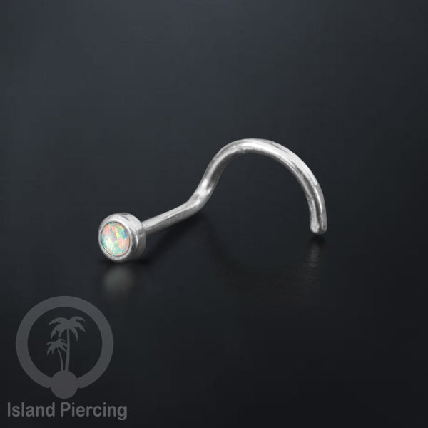 Nose screw Piercing Jewelry Perhiasan Stainless Hidung dengan banyak variasi batu