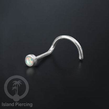 Nose screw Piercing Jewelry Perhiasan Stainless Hidung dengan banyak variasi batu