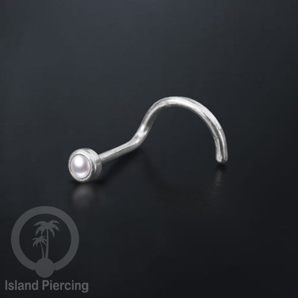 Nose screw Piercing Jewelry Perhiasan Stainless Hidung dengan banyak variasi batu