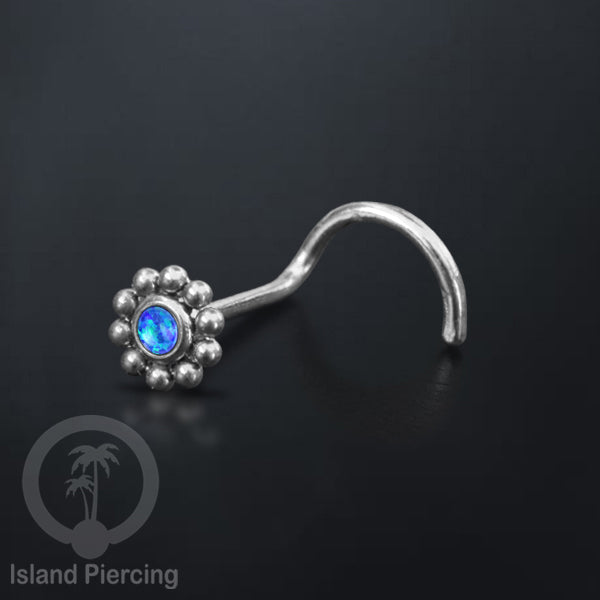 Nose screw Piercing Jewelry Perhiasan Tindik hidung dengan banyak variasi batu yang manis