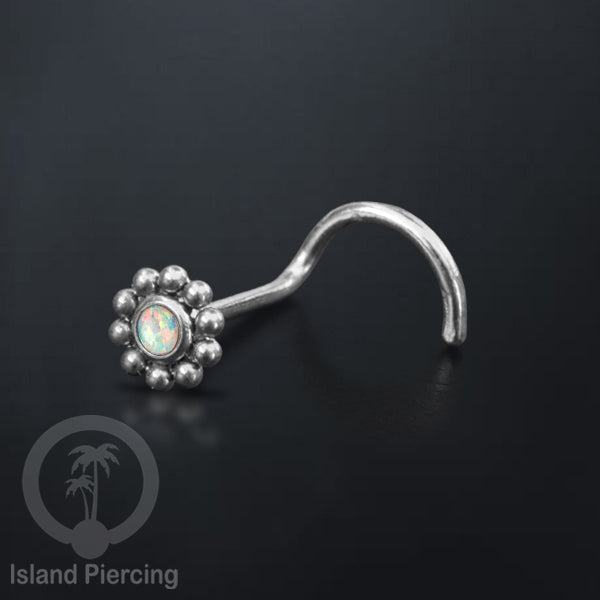 Nose screw Piercing Jewelry Perhiasan Tindik hidung dengan banyak variasi batu yang manis