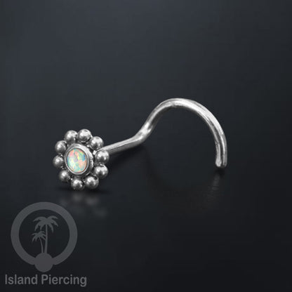 Nose screw Piercing Jewelry Perhiasan Tindik hidung dengan banyak variasi batu yang manis