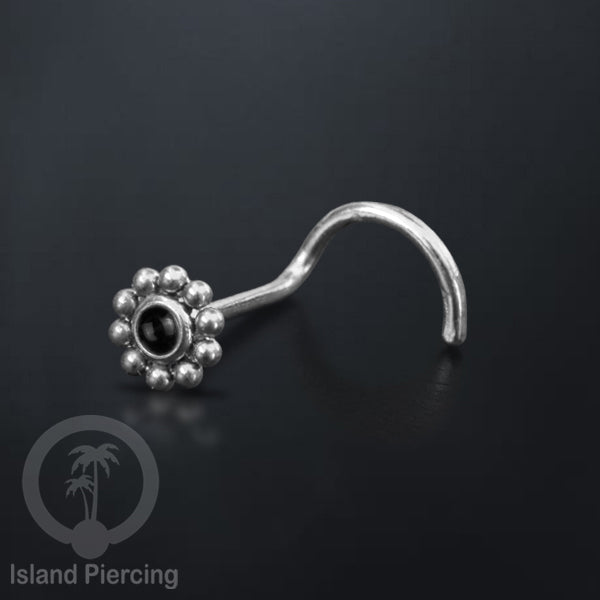 Nose screw Piercing Jewelry Perhiasan Tindik hidung dengan banyak variasi batu yang manis