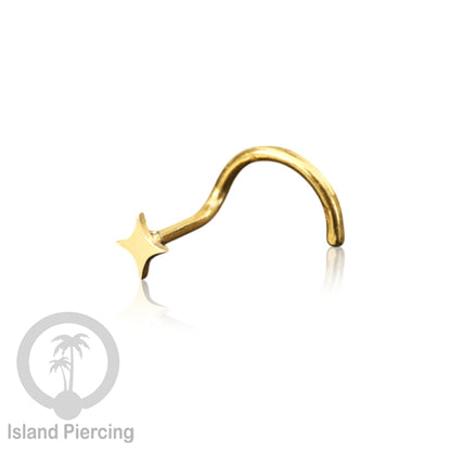 Perhiasan Tindik Hidung Stainless Nose Piercing Jewelry warna gold banyak pilihan desain
