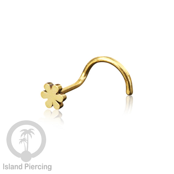 Perhiasan Tindik Hidung Stainless Nose Piercing Jewelry warna gold banyak pilihan desain