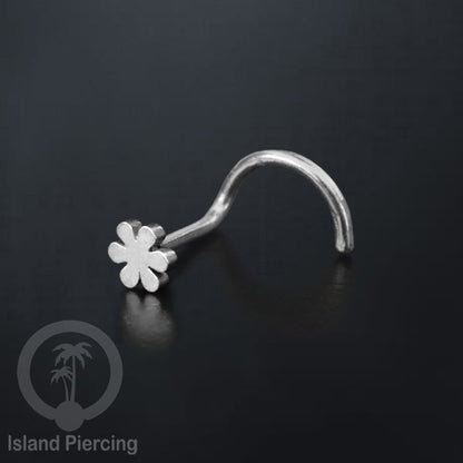 Perhiasan Tindik Hidung Stainless Nose Piercing Jewelry warna silver banyak pilihan desain