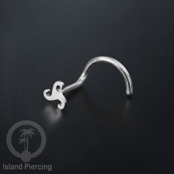 Perhiasan Tindik Hidung Stainless Nose Piercing Jewelry warna silver banyak pilihan desain