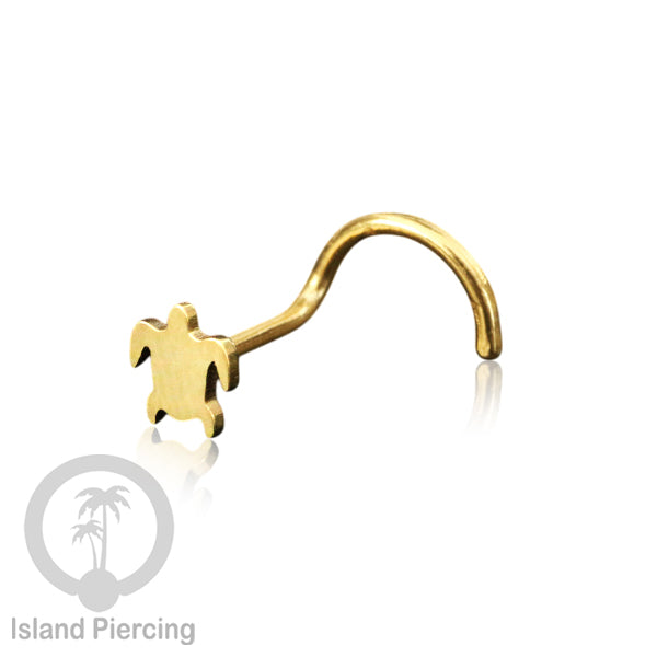 Perhiasan Tindik Hidung Stainless Nose Piercing Jewelry warna gold banyak pilihan desain
