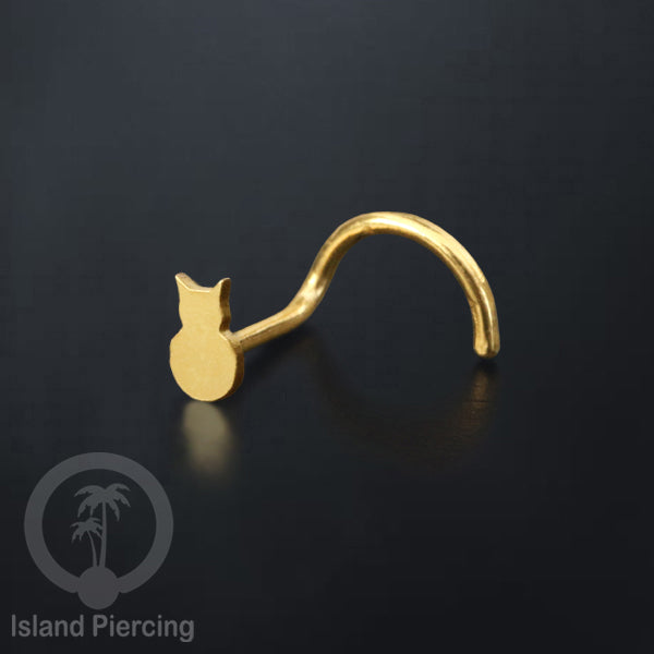 Perhiasan Tindik Hidung Stainless Nose Piercing Jewelry warna gold banyak pilihan desain
