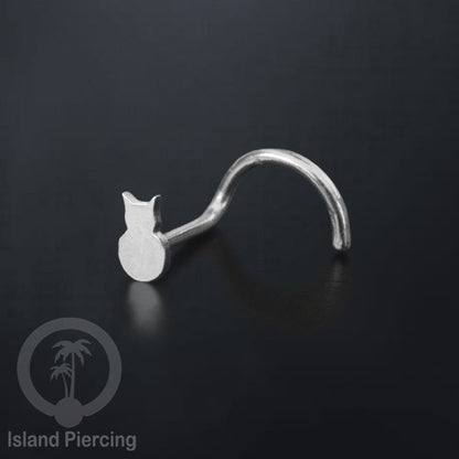 Perhiasan Tindik Hidung Stainless Nose Piercing Jewelry warna silver banyak pilihan desain