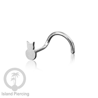 Perhiasan Tindik Hidung Stainless Nose Piercing Jewelry warna silver banyak pilihan desain