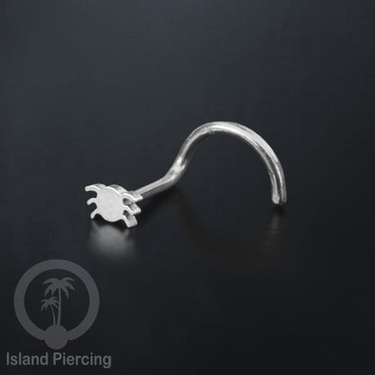 Perhiasan Tindik Hidung Stainless Nose Piercing Jewelry warna silver banyak pilihan desain