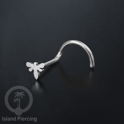 Perhiasan Tindik Hidung Stainless Nose Piercing Jewelry warna silver banyak pilihan motif