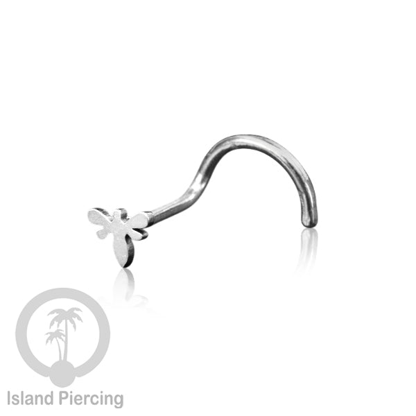 Perhiasan Tindik Hidung Stainless Nose Piercing Jewelry warna silver banyak pilihan motif