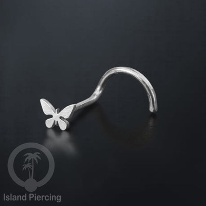 Perhiasan Tindik Hidung Stainless Nose Piercing Jewelry warna silver banyak pilihan motif