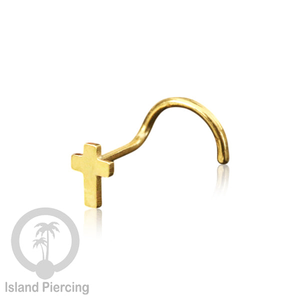 Perhiasan Tindik Hidung Stainless Nose Piercing Jewelry warna gold banyak pilihan motif