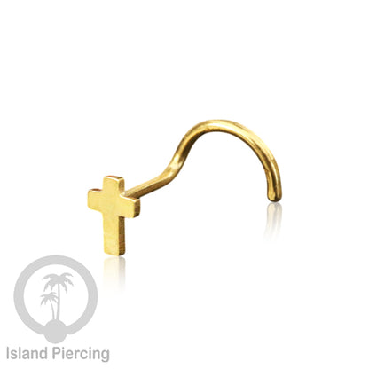 Perhiasan Tindik Hidung Stainless Nose Piercing Jewelry warna gold banyak pilihan motif