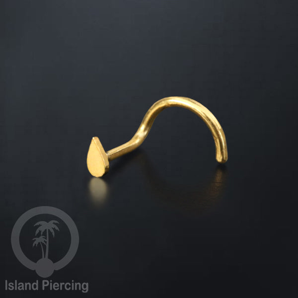 Perhiasan Tindik Hidung Stainless Nose Piercing Jewelry warna gold banyak pilihan motif