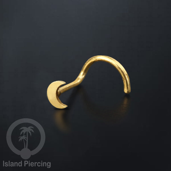 Perhiasan Tindik Hidung Stainless Nose Piercing Jewelry warna gold banyak pilihan motif
