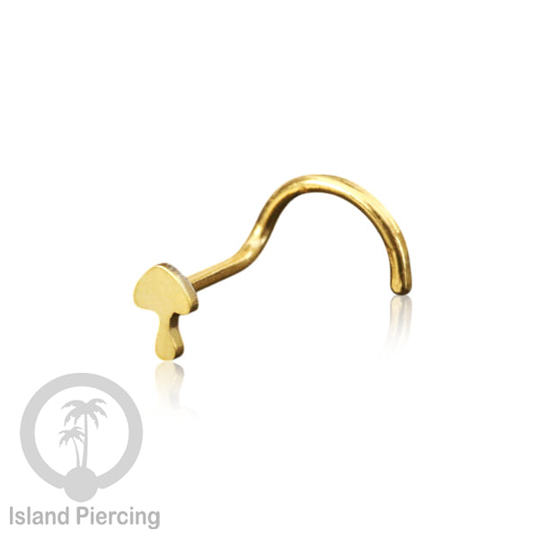 Perhiasan Tindik Hidung Stainless Nose Piercing Jewelry warna gold banyak pilihan motif